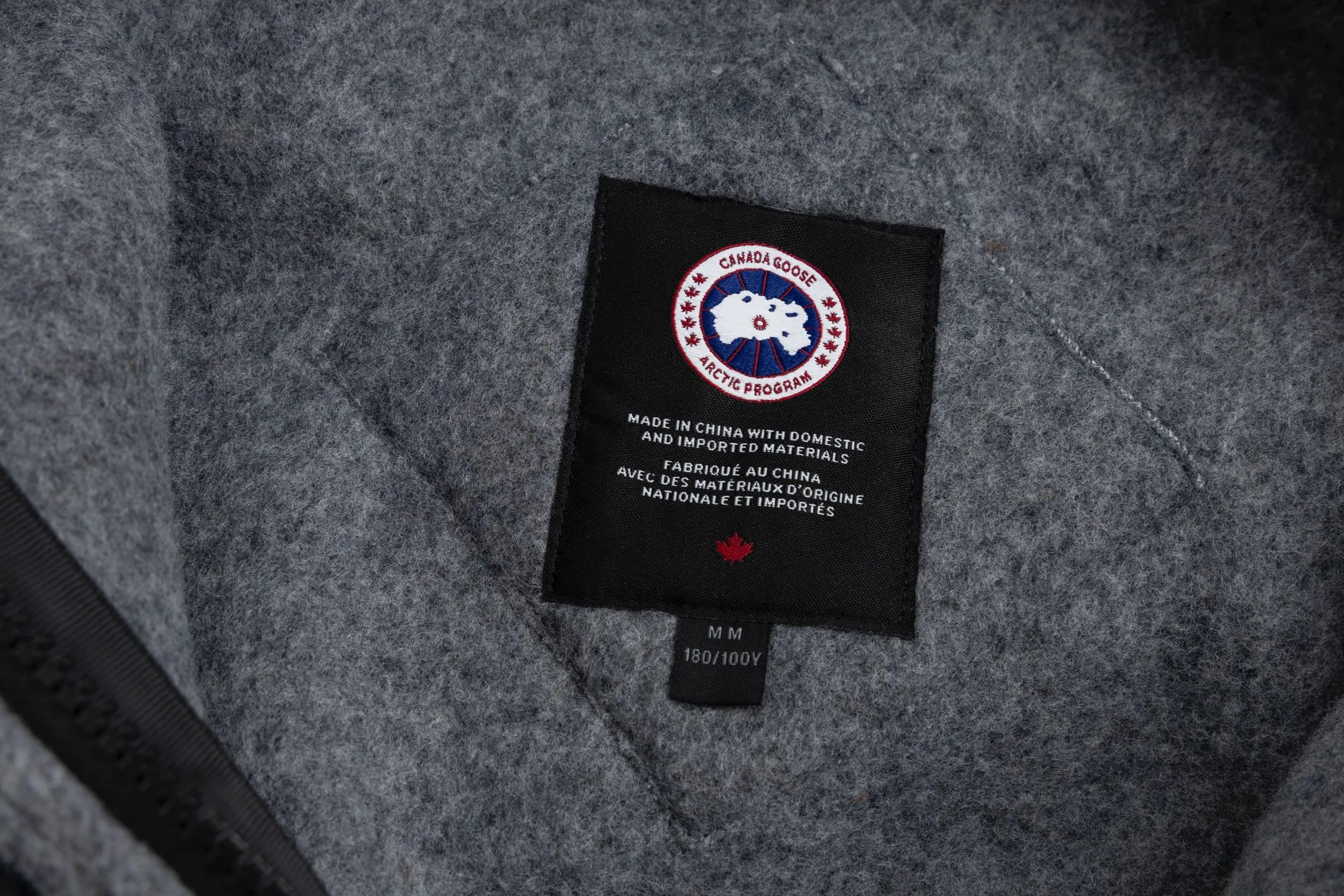 P800 Exclusive supply] Canada Goose woolen hooded jacket Size: S/M/L/XL